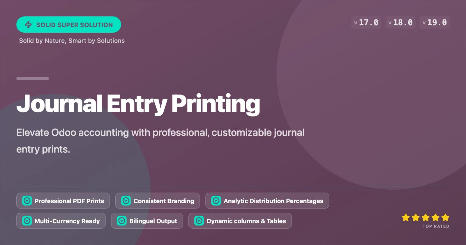 Journal Entry Printing